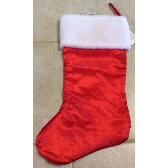 I Love Heart My Brown Labrador‎ Dog Red Christmas Stocking NEW - Picture 2 of 2